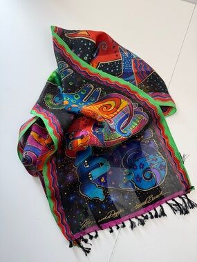 Silk scarf  by Samuel Burch